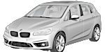 BMW F45 B3433 Fault Code